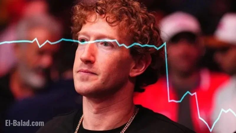 Meta Shares Drop Sharply Amid Concerns Over Zuckerberg’s Costly AI Endeavors