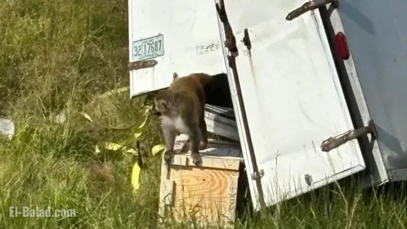 Mississippi Police Euthanize Escaped Monkeys Mistakenly Deemed Dangerous