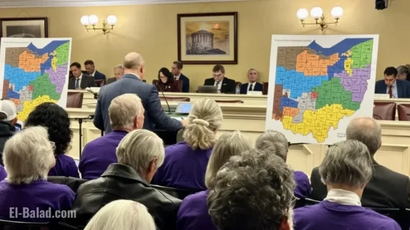 Ohio Redistricting Commission Unveils New Map Ahead of Deadline
