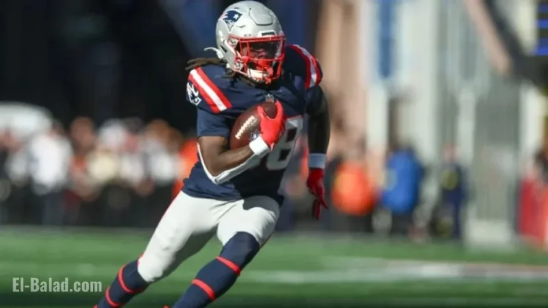 Rhamondre Stevenson Sidelined for Patriots Due to Toe Injury
