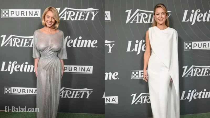 Sydney Sweeney Shines in Cowan Silver Dress at Power of Women 2025