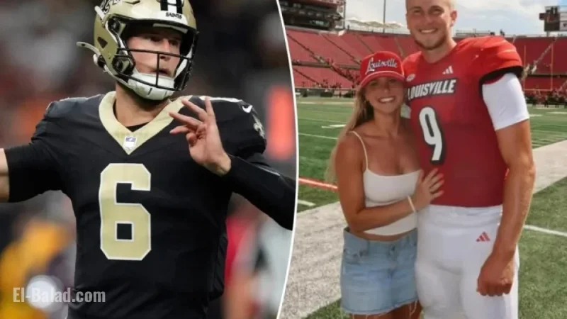 Tyler Shough Shares Wife’s Reaction to Saints Rookie Securing QB Role
