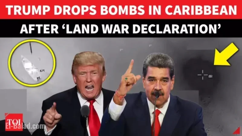 U.S. Air-drops Bombs Near Venezuela Following Trump’s War Declaration