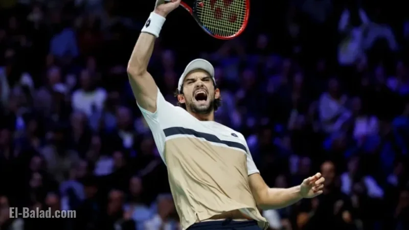 Vacherot Defeats Norrie to Reach Paris Tournament Quarterfinals