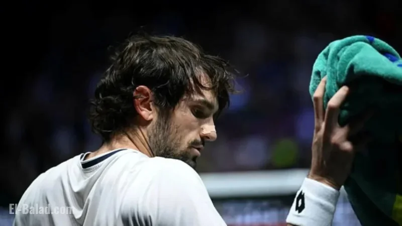 Valentin Vacherot Falls to Félix Auger-Aliassime in Rolex Paris Masters Quarters