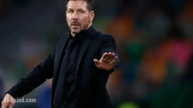 Diego Simeone Analyzes Tactics, Barrios Alternatives, and Changes Pre-Sevilla Match