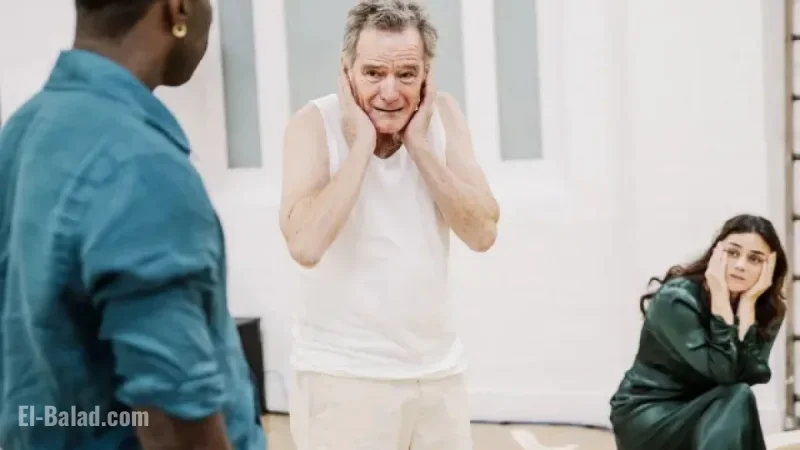 First Look: Bryan Cranston Rehearses for “All My Sons”