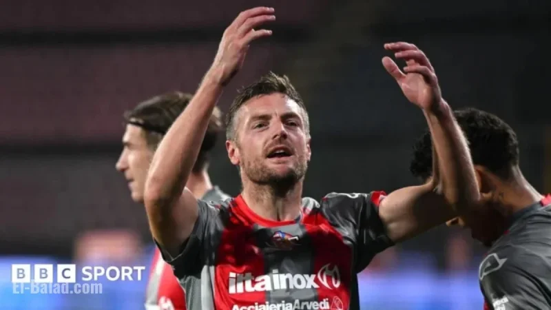 Jamie Vardy Scores First Cremonese Goal in Draw With Atalanta
