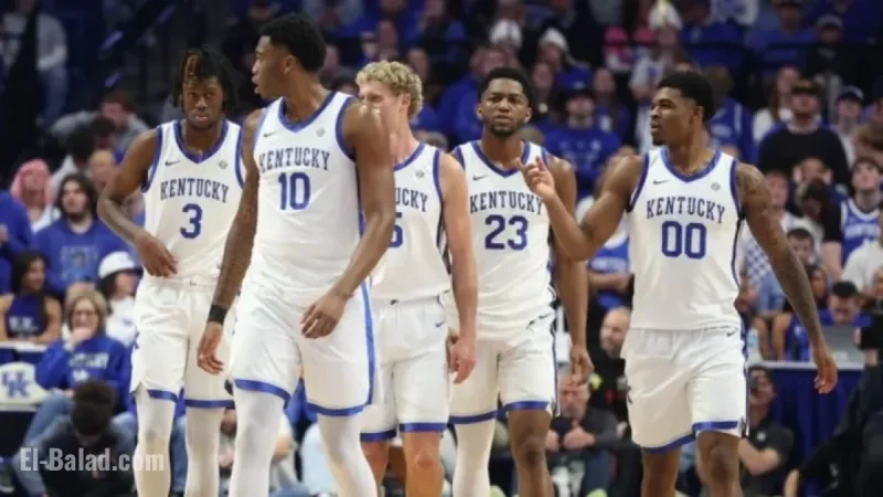 Kentucky Falters Against Georgetown 84-70 in Final Exhibition Test
