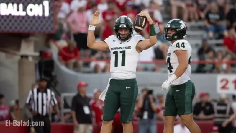 Michigan State Names Alessio Milivojevic Starting QB Against Minnesota, Benches Chiles