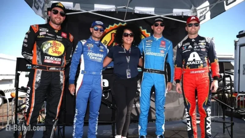 NASCAR Champion Showdown: Briscoe, Byron, Hamlin, Larson Compete