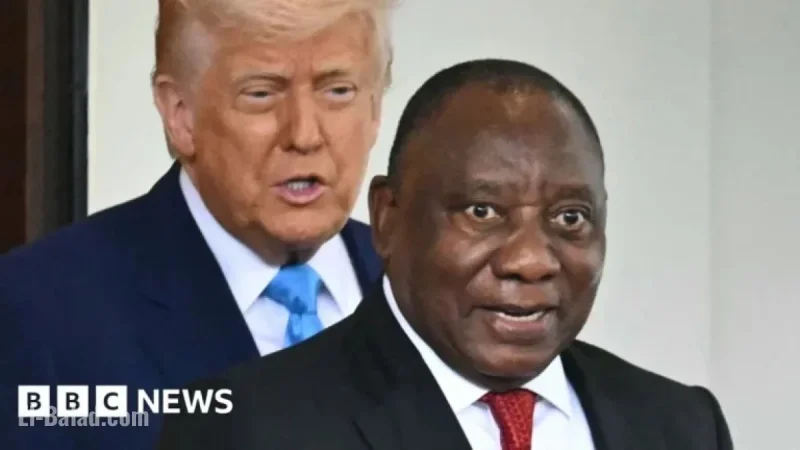 South Africa Challenges US Plan Favoring White Afrikaner Refugees
