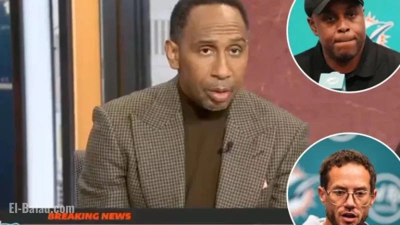 Stephen A. Smith Criticizes Dolphins for Firing GM, Retaining ‘Geek Squad’ Coach