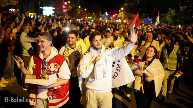 Thousands Rally in Belgrade to Mark Novi Sad Tragedy Anniversary