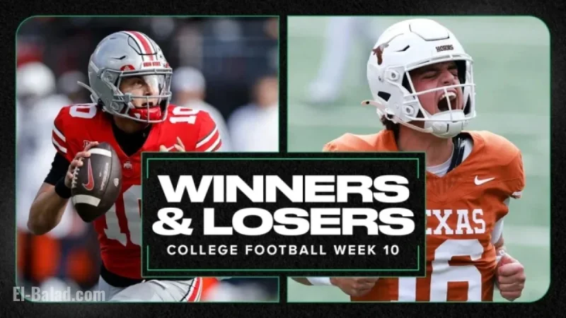 2025 College Football Week 10: Key Winners and Losers Unveiled