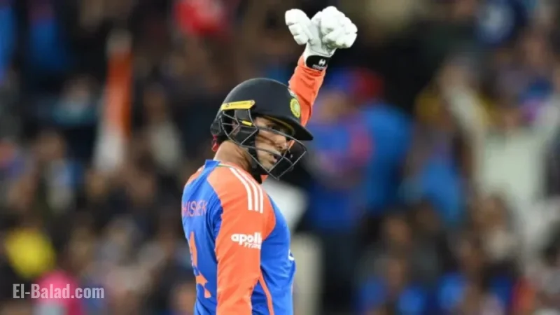 Abhishek Sharma Closes in on Virat Kohli’s T20I Record with 64 Runs Needed
