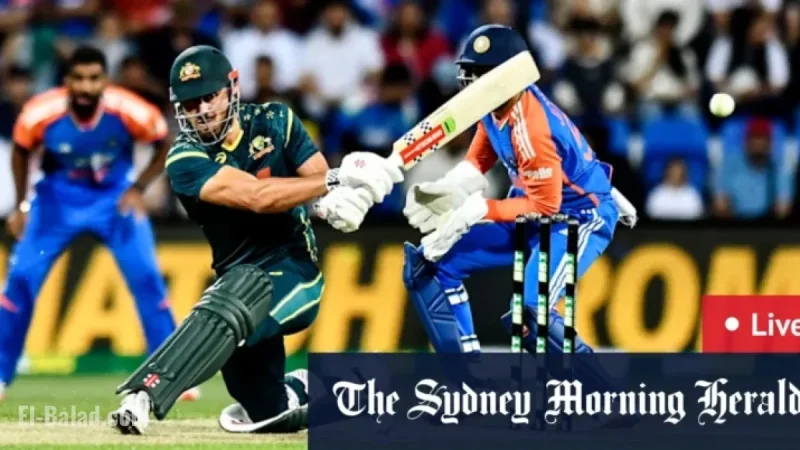Australia Faces Trouble in Hobart Despite David’s Half-Century against India