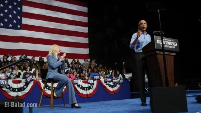 Barack Obama Criticizes Trump’s “Shambolic” Record on Campaign Trail