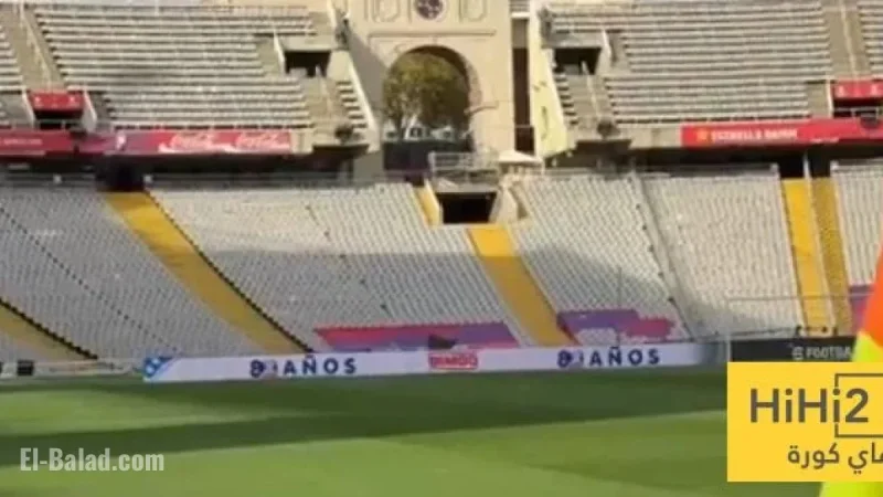 Barcelona Stadium Ready for Elche Match: Photos