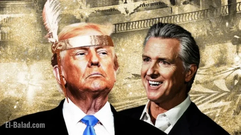 California Governor Newsom Criticizes Trump’s Great Gatsby Party Amid Food Stamp Crisis