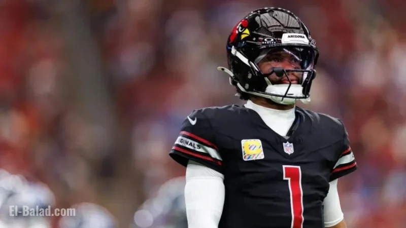 Cardinals QB Kyler Murray Listed as Questionable