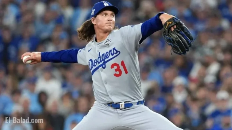 Dodgers’ Tyler Glasnow Faces Game 7 Limitations Due to Side Discomfort