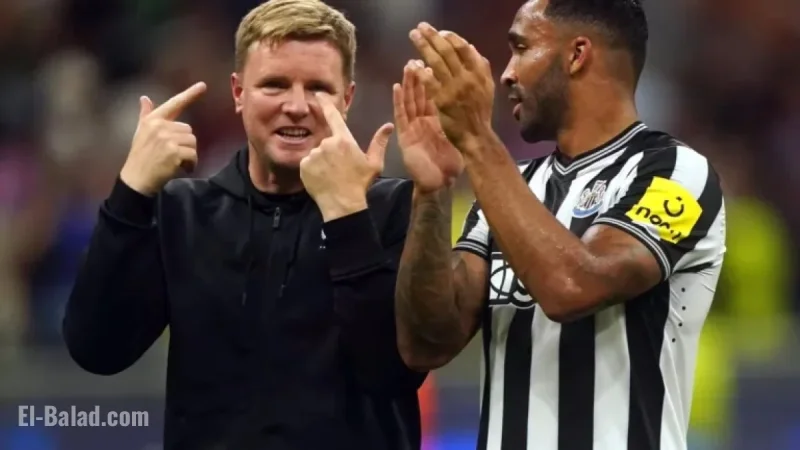 Eddie Howe Names Callum Wilson a Favorite Among Managed Players
