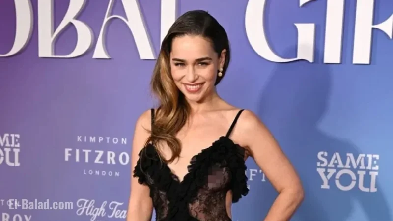 Emilia Clarke Wows in Sheer Dress at First Red Carpet in a Year