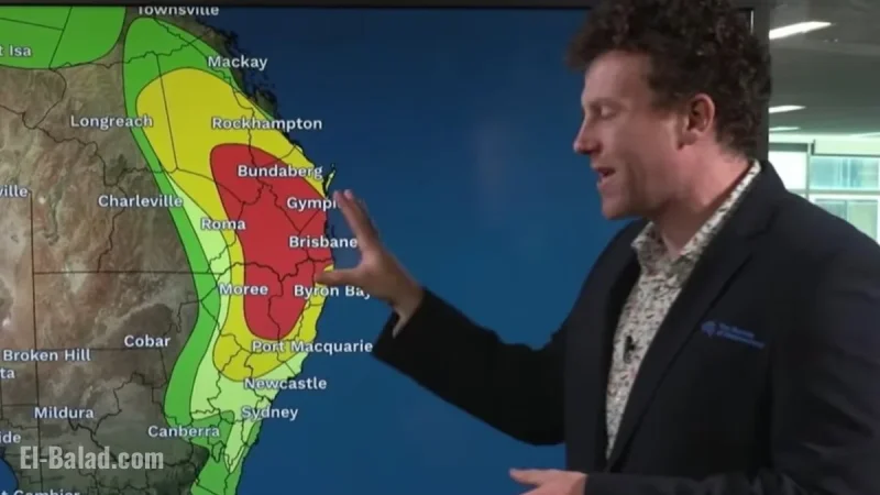 Gold Coast weather: giant hail, destructive winds and thousands without power as another round of storms looms
