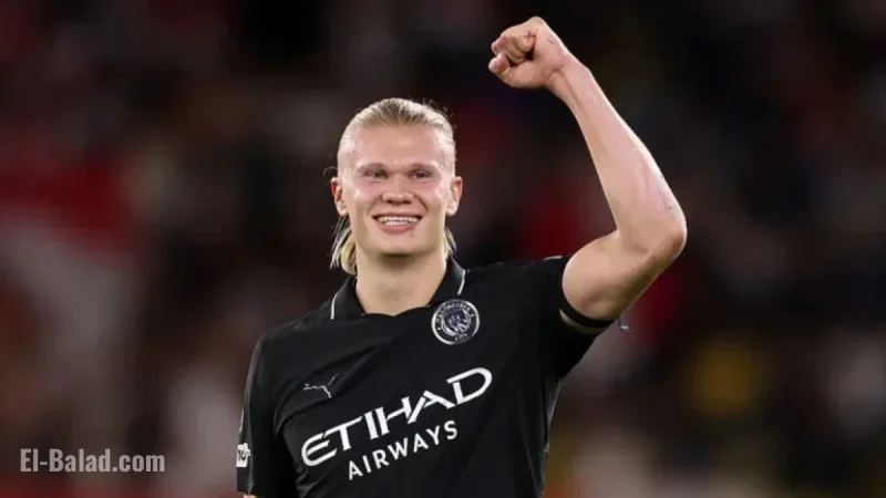 Haaland Leads Man City’s Predicted Lineup Against Bournemouth