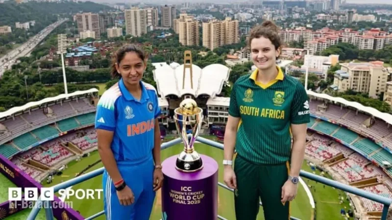 India and South Africa Gear Up for Pivotal ICC Women’s World Cup Final