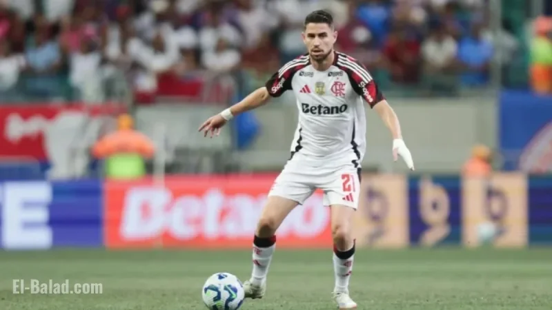 Jorginho Injured; Sandro and Ortiz Also Miss Flamengo vs. Sport Match