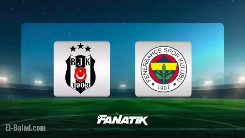 Live Stream: Beşiktaş vs. Fenerbahçe Derby Time, Channel, Lineups