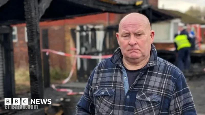 South Shields Halloween Charity Display Devastated by Fire