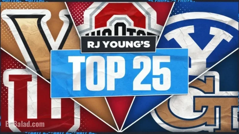 Texas Rockets to Top 10 in 2025 College Football Rankings; Miami Drops