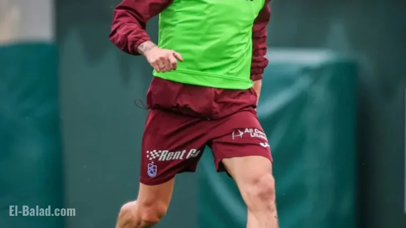 Trabzonspor Continues Preparations for Galatasaray Clash
