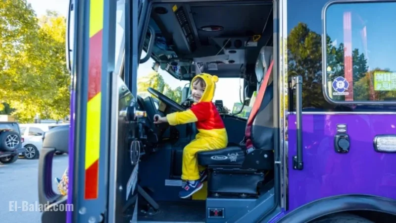 Truckload of Treats Arrives for Halloween Festivities