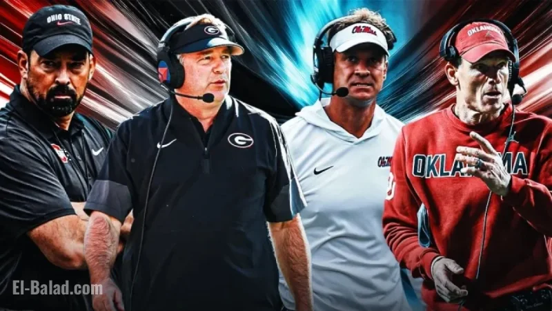 Week 10 College Football Rankings: Updated Coaches Poll Top 25