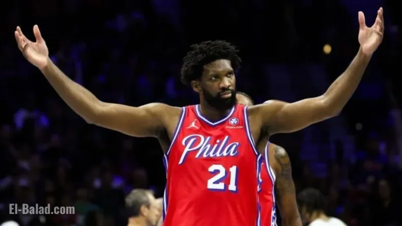 76ers’ Embiid Faces $50K Fine for Inappropriate Gesture