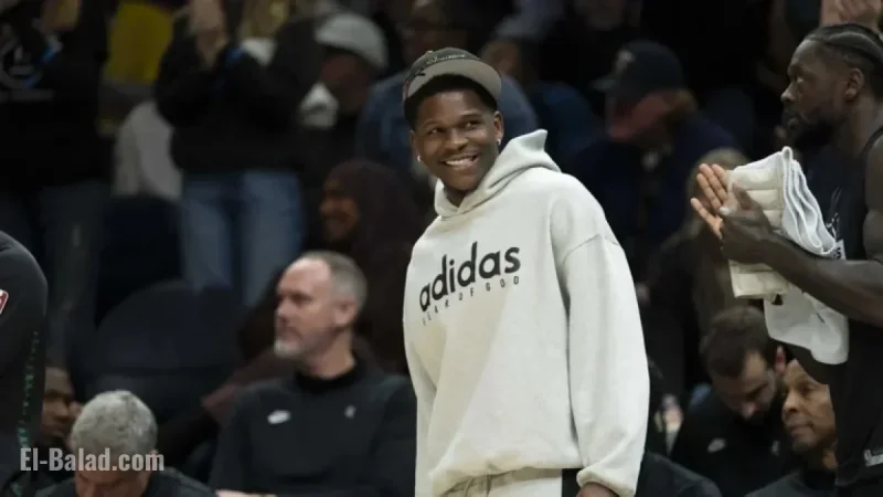 Anthony Edwards’ Humorous Fan Interaction During Jake LaRavia’s Standout Game Goes Viral