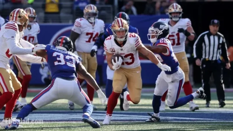 Christian McCaffrey Shines Unstoppable on the Field
