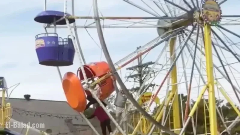 Ferris Wheel Accident Injures Two Girls at Louisiana Festival