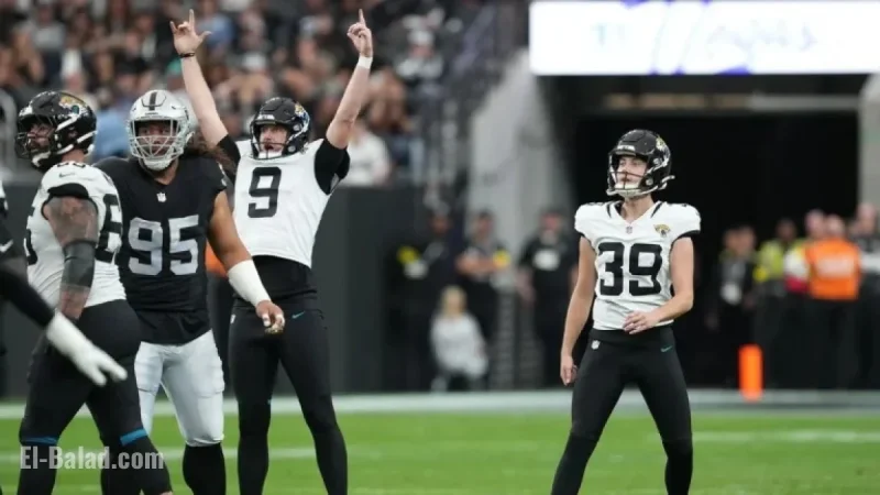 Jaguars’ Cam Little Breaks NFL Record with 68-Yard Field Goal
