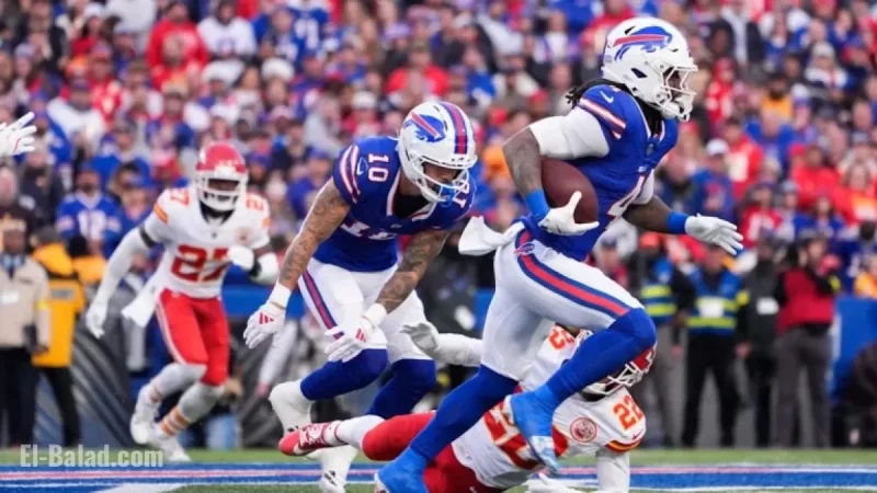 James Cook Suffers Injury in Week 9 Clash Against Chiefs