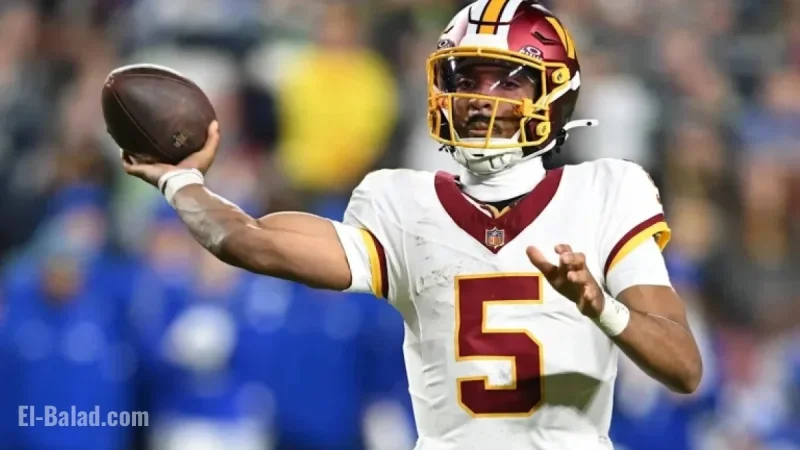 Jayden Daniels’ Arm Injury as Commanders Fall by 31 Points