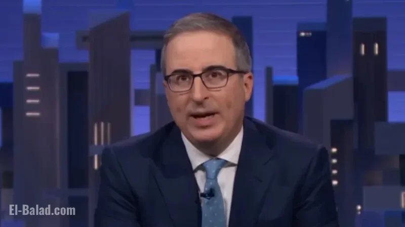 John Oliver Criticizes Trump’s Gatsby-Themed Mar-a-Lago Party Amid SNAP Cuts