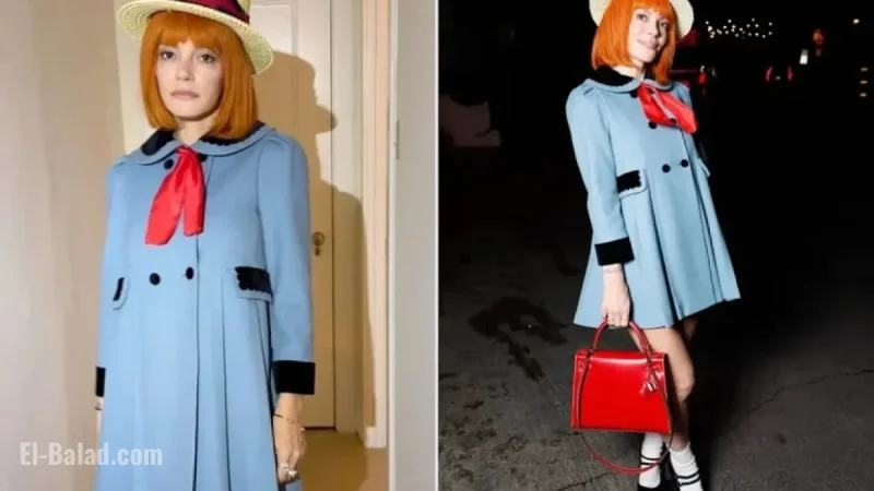 Lily Allen Channels Madeline for Halloween, Playfully Addressing Marriage Rumors