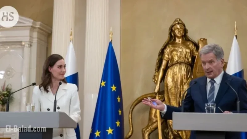 Marin Reacts Speechlessly to Niinistö’s NATO Stance