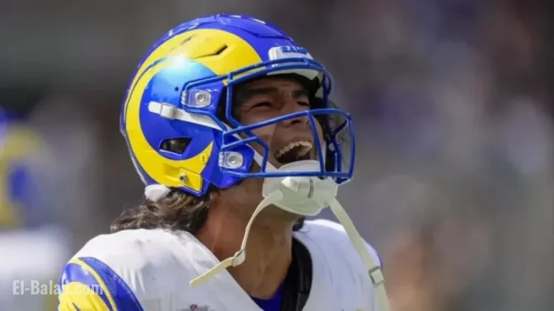 Rams’ Nacua to Return Against Saints After Ankle Injury