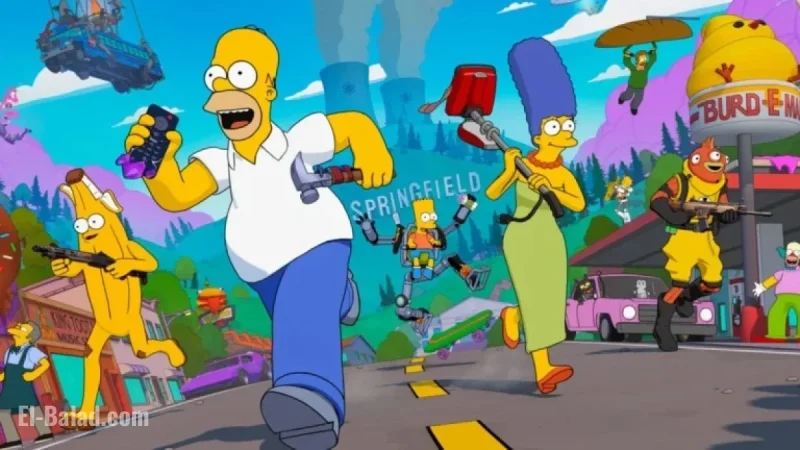 “The Simpsons Collaborates Fully with Fortnite”